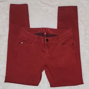 Elle Deep Red Jeans